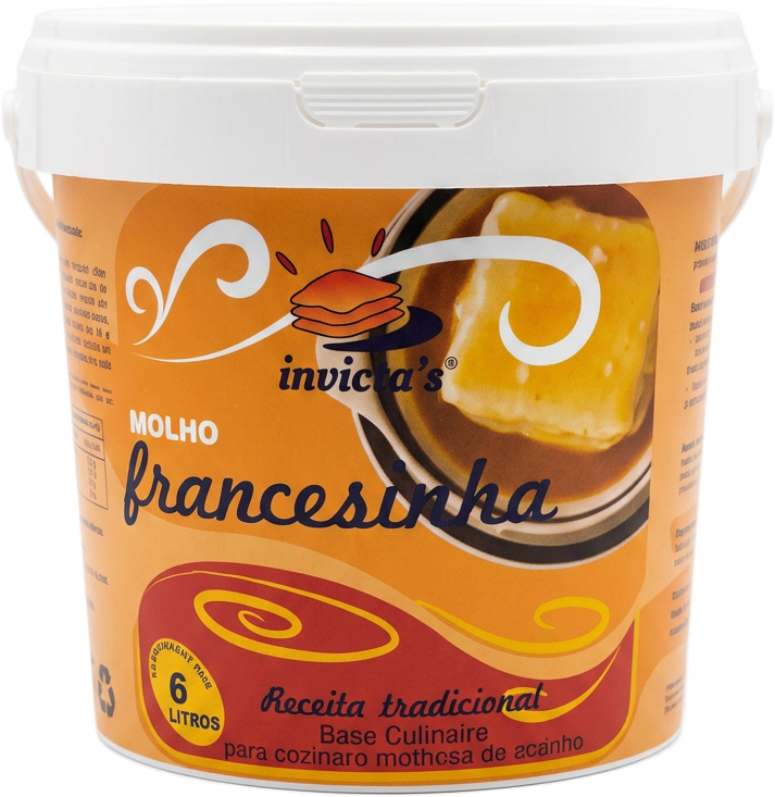 Balde de molho de francesinha Invicta's